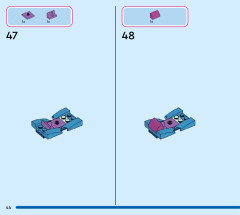 LEGO 43244 instructions page 44 – build guide