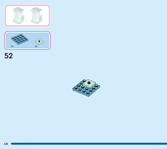 LEGO 43244 instructions page 48 – build guide