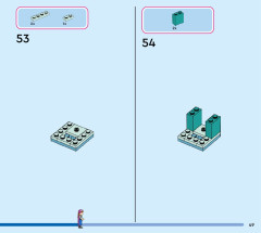 LEGO 43244 instructions page 49 – build guide