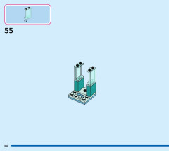 LEGO 43244 instructions page 50 – build guide