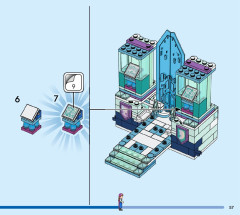 LEGO 43244 instructions page 57 – build guide