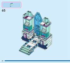 LEGO 43244 instructions page 60 – build guide