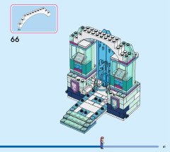 LEGO 43244 instructions page 61 – build guide