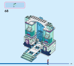 LEGO 43244 instructions page 63 – build guide
