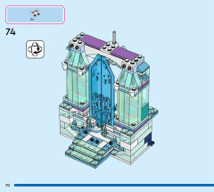 LEGO 43244 instructions page 70 – build guide