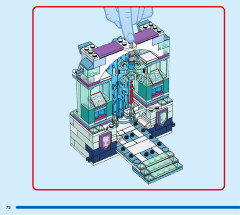 LEGO 43244 instructions page 72 – build guide
