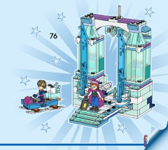 LEGO 43244 instructions page 73 – build guide