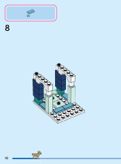 LEGO 43244 instructions page 10 – build guide