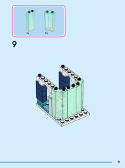 LEGO 43244 instructions page 11 – build guide