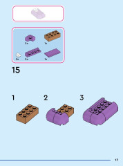 LEGO 43244 instructions page 17 – build guide