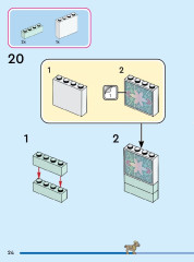 LEGO 43244 instructions page 24 – build guide