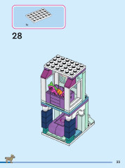 LEGO 43244 instructions page 33 – build guide