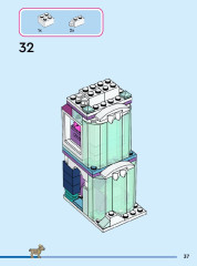 LEGO 43244 instructions page 37 – build guide