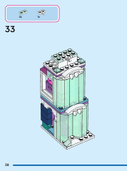 LEGO 43244 instructions page 38 – build guide