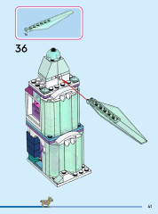 LEGO 43244 instructions page 41 – build guide