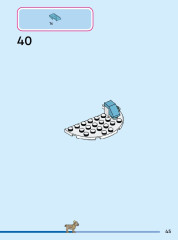 LEGO 43244 instructions page 45 – build guide