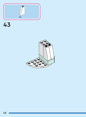LEGO 43244 instructions page 48 – build guide