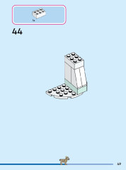 LEGO 43244 instructions page 49 – build guide