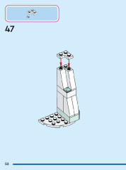 LEGO 43244 instructions page 52 – build guide