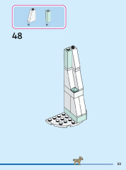 LEGO 43244 instructions page 53 – build guide