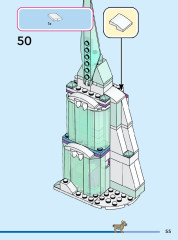LEGO 43244 instructions page 55 – build guide