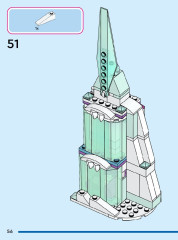 LEGO 43244 instructions page 56 – build guide