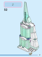 LEGO 43244 instructions page 57 – build guide