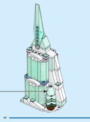 LEGO 43244 instructions page 60 – build guide