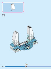 LEGO 43244 instructions page 14 – build guide