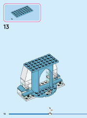 LEGO 43244 instructions page 16 – build guide