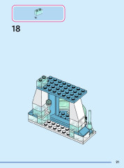 LEGO 43244 instructions page 21 – build guide