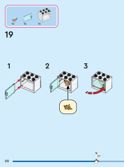 LEGO 43244 instructions page 22 – build guide