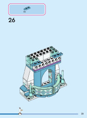 LEGO 43244 instructions page 31 – build guide