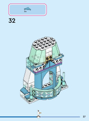 LEGO 43244 instructions page 37 – build guide