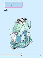 LEGO 43244 instructions page 39 – build guide