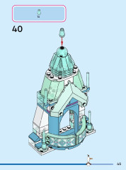 LEGO 43244 instructions page 45 – build guide