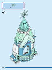 LEGO 43244 instructions page 46 – build guide