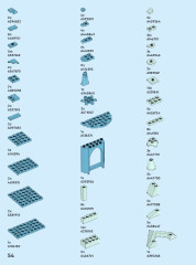 LEGO 43244 instructions page 54 – build guide