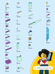 LEGO 43244 instructions page 55 – build guide