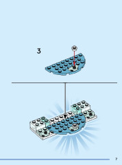 LEGO 43244 instructions page 7 – build guide