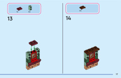 LEGO 43245 instructions page 17 – build guide
