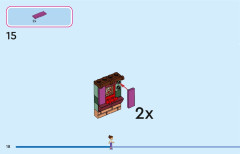 LEGO 43245 instructions page 18 – build guide