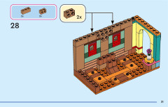 LEGO 43245 instructions page 31 – build guide