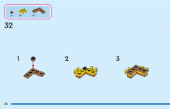 LEGO 43245 instructions page 36 – build guide