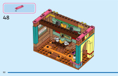 LEGO 43245 instructions page 52 – build guide