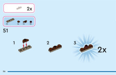 LEGO 43245 instructions page 56 – build guide