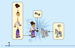 LEGO 43245 instructions page 6 – build guide