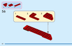 LEGO 43245 instructions page 62 – build guide