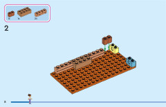 LEGO 43245 instructions page 8 – build guide