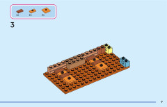 LEGO 43245 instructions page 9 – build guide